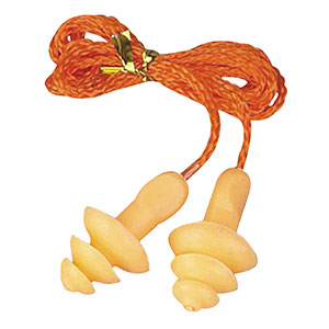 EAR PLUGS CORDED (RE-USABLE)         