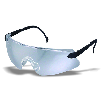 SPORTY GOGGLE BLACK ADJUSTABLE FRAME CLEAR SHADE