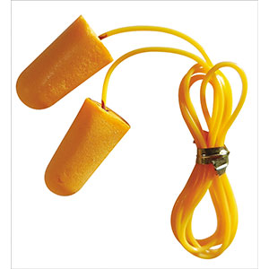 EAR PLUGS (PLASTIC BAG) CORDED DISPOSABLE  
