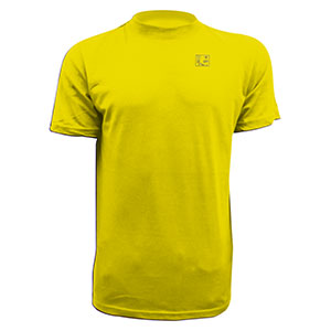 T- SHIRTS YELLOW 145g POLLY COTTON