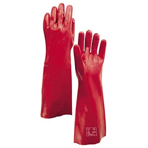 PVC Open Cuff Gloves 
