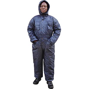 PASSION NAVY BLUE FREEZER COVERALL WITH EXTRA PADDING 